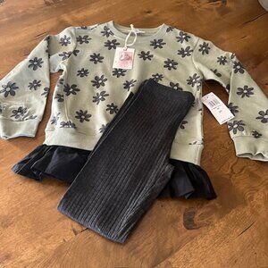 JESSICA SIMPSON NWT GIRLS SIZE 6X TWO PIECE OUTFIT